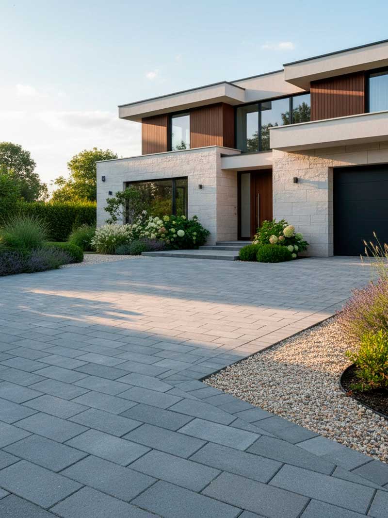 Brolæggerarbejde i Brøndby